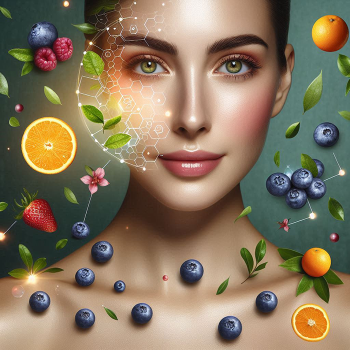 تأثیر آنتی‌اکسیدان‌ها بر سلامت پوست